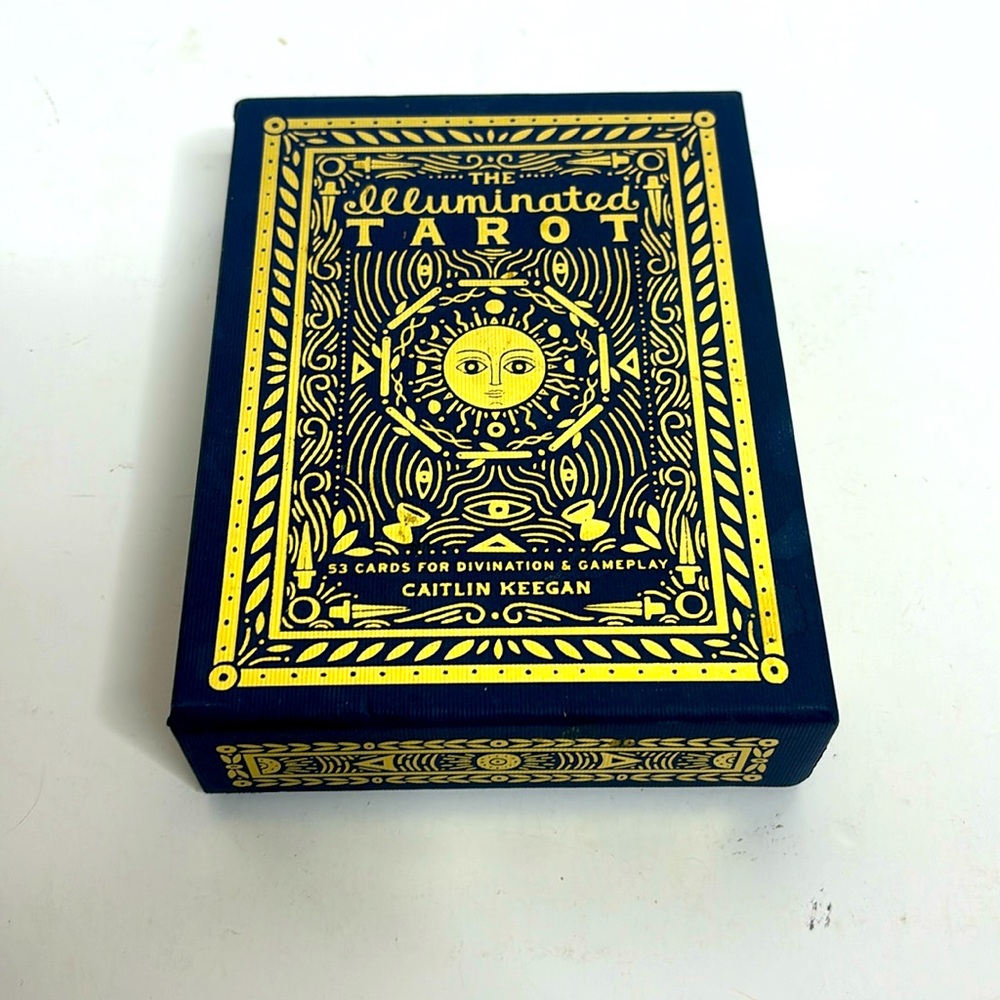 The Illuminated Tarot | Complete Card Deck Along With Instructional Booklet Box